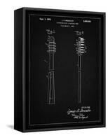 PP1102-Vintage Black Toothbrush Flexible Head Patent Poster-Cole Borders-Framed Stretched Canvas