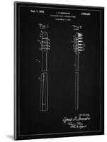 PP1102-Vintage Black Toothbrush Flexible Head Patent Poster-Cole Borders-Mounted Giclee Print