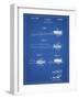 PP1103-Blueprint Toothbrush Flexible Head Patent Poster-Cole Borders-Framed Giclee Print