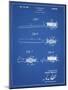 PP1103-Blueprint Toothbrush Flexible Head Patent Poster-Cole Borders-Mounted Giclee Print