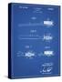 PP1103-Blueprint Toothbrush Flexible Head Patent Poster-Cole Borders-Stretched Canvas