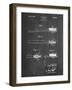 PP1103-Chalkboard Toothbrush Flexible Head Patent Poster-Cole Borders-Framed Giclee Print