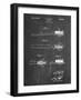 PP1103-Chalkboard Toothbrush Flexible Head Patent Poster-Cole Borders-Framed Giclee Print