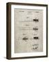 PP1103-Sandstone Toothbrush Flexible Head Patent Poster-Cole Borders-Framed Giclee Print