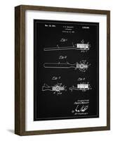 PP1103-Vintage Black Toothbrush Flexible Head Patent Poster-Cole Borders-Framed Giclee Print