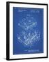 PP1104-Blueprint Toshiba Cassette Tape Recorder Patent Poster-Cole Borders-Framed Giclee Print