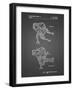 PP1107-Black Grid Mattel Space Walking Toy Patent Poster-Cole Borders-Framed Giclee Print