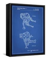 PP1107-Blueprint Mattel Space Walking Toy Patent Poster-Cole Borders-Framed Stretched Canvas