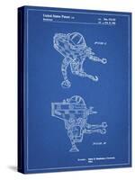 PP1107-Blueprint Mattel Space Walking Toy Patent Poster-Cole Borders-Stretched Canvas