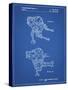 PP1107-Blueprint Mattel Space Walking Toy Patent Poster-Cole Borders-Stretched Canvas