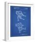 PP1107-Blueprint Mattel Space Walking Toy Patent Poster-Cole Borders-Framed Giclee Print