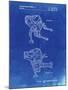 PP1107-Faded Blueprint Mattel Space Walking Toy Patent Poster-Cole Borders-Mounted Giclee Print