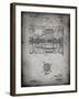 PP1110-Faded Grey Train Transmission Patent Poster-Cole Borders-Framed Giclee Print