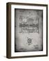 PP1110-Faded Grey Train Transmission Patent Poster-Cole Borders-Framed Giclee Print