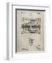 PP1110-Sandstone Train Transmission Patent Poster-Cole Borders-Framed Premium Giclee Print