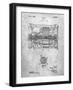 PP1110-Slate Train Transmission Patent Poster-Cole Borders-Framed Giclee Print