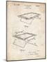 PP1112-Vintage Parchment Trampoline Poster-Cole Borders-Mounted Giclee Print