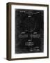 PP1113-Black Grunge Transistor Semiconductor Patent Poster-Cole Borders-Framed Giclee Print