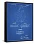 PP1113-Blueprint Transistor Semiconductor Patent Poster-Cole Borders-Framed Stretched Canvas