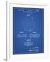 PP1113-Blueprint Transistor Semiconductor Patent Poster-Cole Borders-Framed Giclee Print