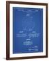 PP1113-Blueprint Transistor Semiconductor Patent Poster-Cole Borders-Framed Giclee Print