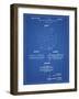 PP1113-Blueprint Transistor Semiconductor Patent Poster-Cole Borders-Framed Giclee Print