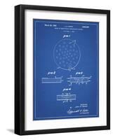 PP1113-Blueprint Transistor Semiconductor Patent Poster-Cole Borders-Framed Giclee Print