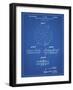 PP1113-Blueprint Transistor Semiconductor Patent Poster-Cole Borders-Framed Giclee Print