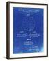 PP1113-Faded Blueprint Transistor Semiconductor Patent Poster-Cole Borders-Framed Giclee Print
