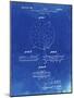 PP1113-Faded Blueprint Transistor Semiconductor Patent Poster-Cole Borders-Mounted Giclee Print