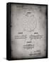 PP1113-Faded Grey Transistor Semiconductor Patent Poster-Cole Borders-Framed Stretched Canvas