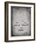 PP1113-Faded Grey Transistor Semiconductor Patent Poster-Cole Borders-Framed Giclee Print