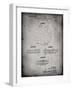 PP1113-Faded Grey Transistor Semiconductor Patent Poster-Cole Borders-Framed Giclee Print