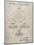 PP1113-Sandstone Transistor Semiconductor Patent Poster-Cole Borders-Mounted Giclee Print