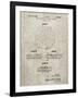 PP1113-Sandstone Transistor Semiconductor Patent Poster-Cole Borders-Framed Giclee Print