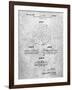 PP1113-Slate Transistor Semiconductor Patent Poster-Cole Borders-Framed Giclee Print