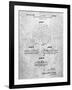 PP1113-Slate Transistor Semiconductor Patent Poster-Cole Borders-Framed Giclee Print
