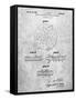 PP1113-Slate Transistor Semiconductor Patent Poster-Cole Borders-Framed Stretched Canvas