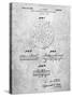 PP1113-Slate Transistor Semiconductor Patent Poster-Cole Borders-Stretched Canvas