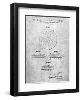 PP1113-Slate Transistor Semiconductor Patent Poster-Cole Borders-Framed Premium Giclee Print