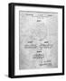 PP1113-Slate Transistor Semiconductor Patent Poster-Cole Borders-Framed Giclee Print