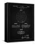 PP1113-Vintage Black Transistor Semiconductor Patent Poster-Cole Borders-Framed Stretched Canvas
