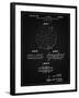 PP1113-Vintage Black Transistor Semiconductor Patent Poster-Cole Borders-Framed Giclee Print