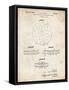 PP1113-Vintage Parchment Transistor Semiconductor Patent Poster-Cole Borders-Framed Stretched Canvas