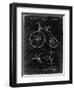 PP1114-Black Grunge Tricycle Patent Poster-Cole Borders-Framed Giclee Print