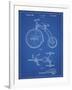 PP1114-Blueprint Tricycle Patent Poster-Cole Borders-Framed Giclee Print