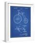 PP1114-Blueprint Tricycle Patent Poster-Cole Borders-Framed Giclee Print