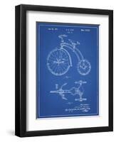 PP1114-Blueprint Tricycle Patent Poster-Cole Borders-Framed Premium Giclee Print