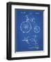 PP1114-Blueprint Tricycle Patent Poster-Cole Borders-Framed Premium Giclee Print