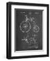 PP1114-Chalkboard Tricycle Patent Poster-Cole Borders-Framed Giclee Print